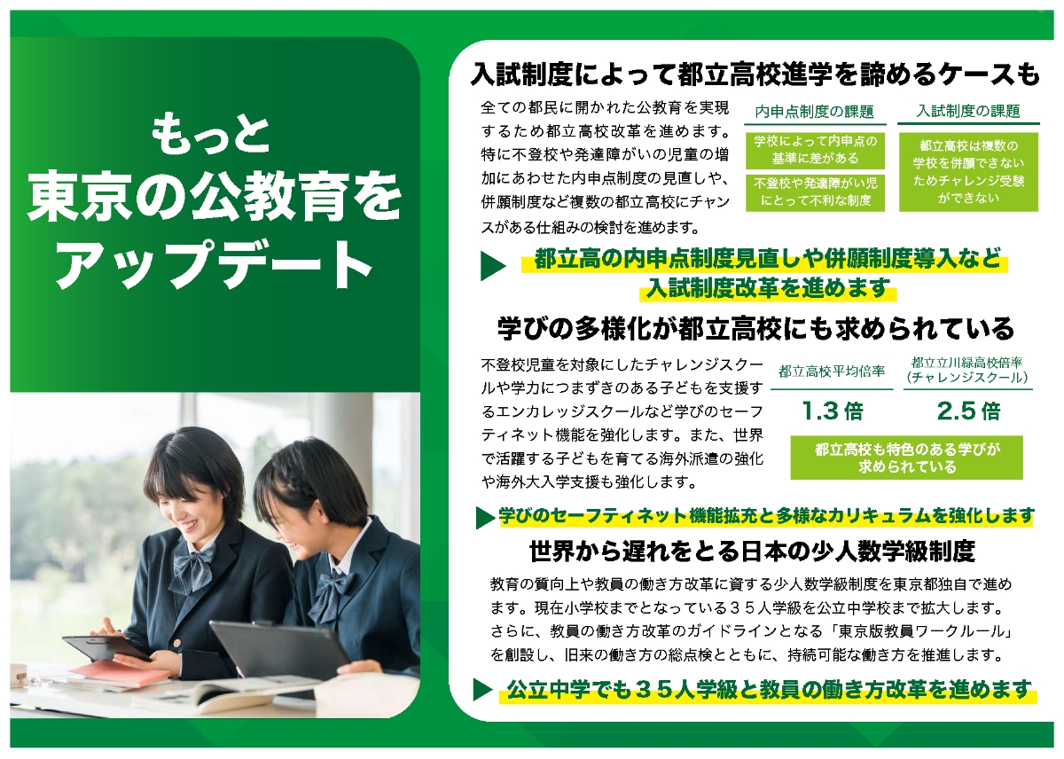 これまでの公約実績