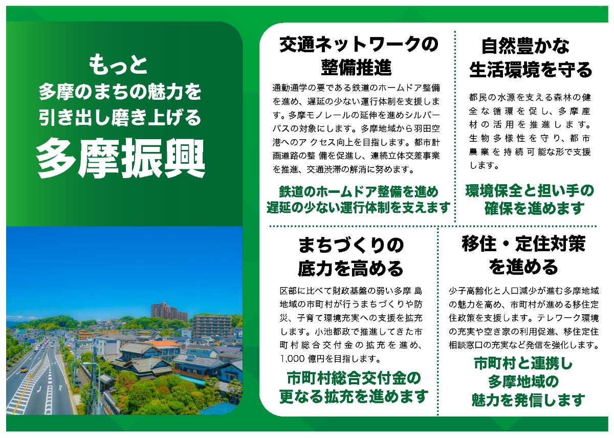 これまでの公約実績